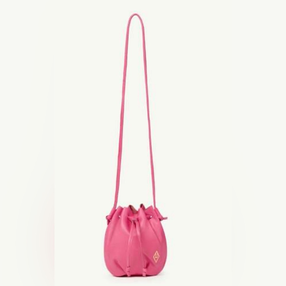 The animal observatory kids pink leather bag